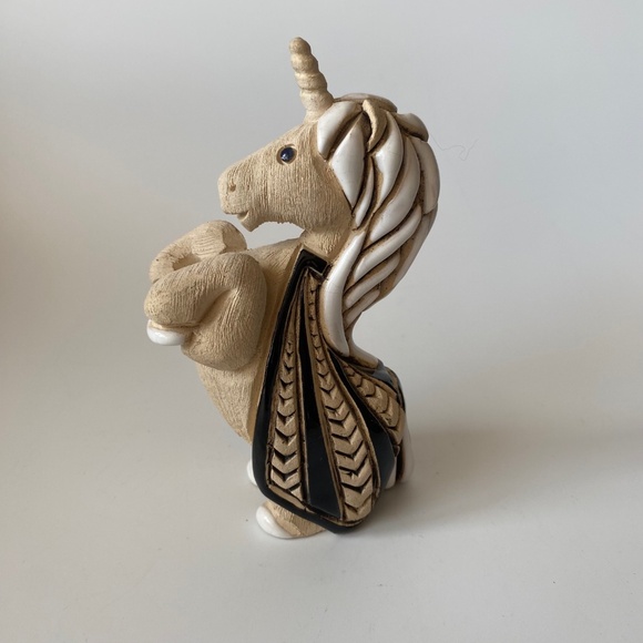 Artesania Rinconada Unicorn Stallion Figurine Collectible 1990s Vintage - Picture 5 of 7